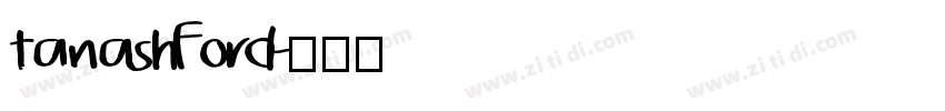 tan ashford字体转换